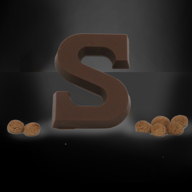 Afbeelding van Chocoladeletter klein
